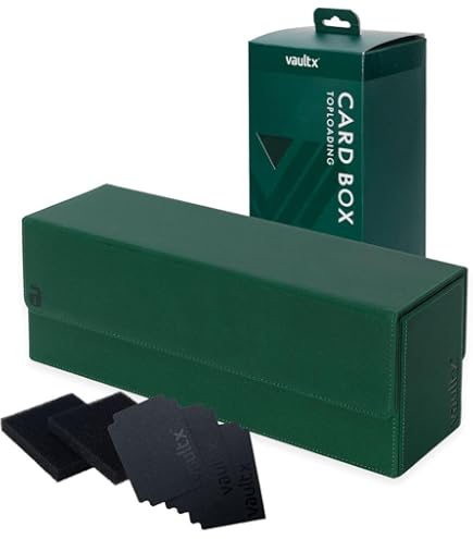 Amazon.com: Vault X Trading Card Sideloading Deck Box, 100+